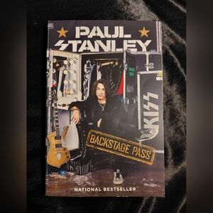 Paul Stanley "Backstage Pass" Biography Book.